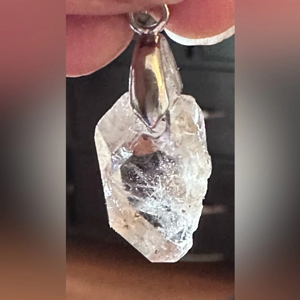 Herkimer Diamond Crystal Necklace
